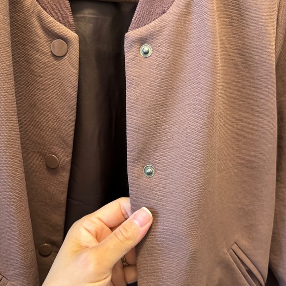 Aritzia Wilfred Poussin Bomber Jacket - Picture 3 of 4